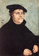 CRANACH, Lucas the Elder Portrait of Martin Luther dfg Spain oil painting artist